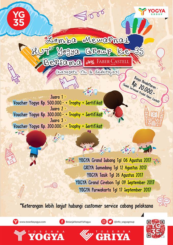 Gambar Info Lomba Mewarnai Menggambar Indonesia Gambar Nasional Faber