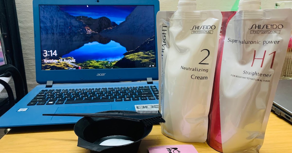 shiseido rebonding steps