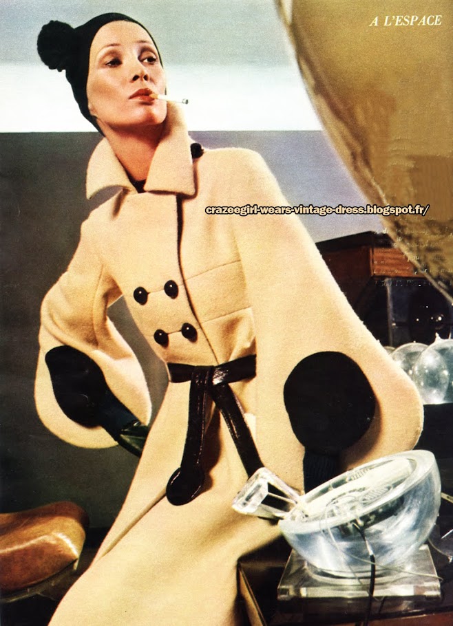 Pierre Cardin - 1972 wool coat 70s 1970