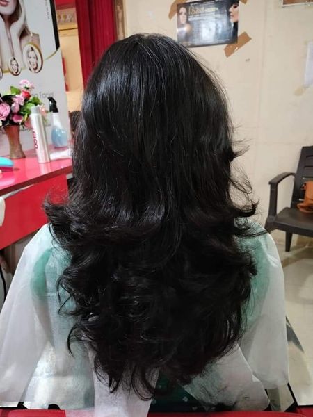 Step Cutting for medium hairs ll Easy method BEAUTY PARLOUR COURSE SERIES  Class 12  YouTube