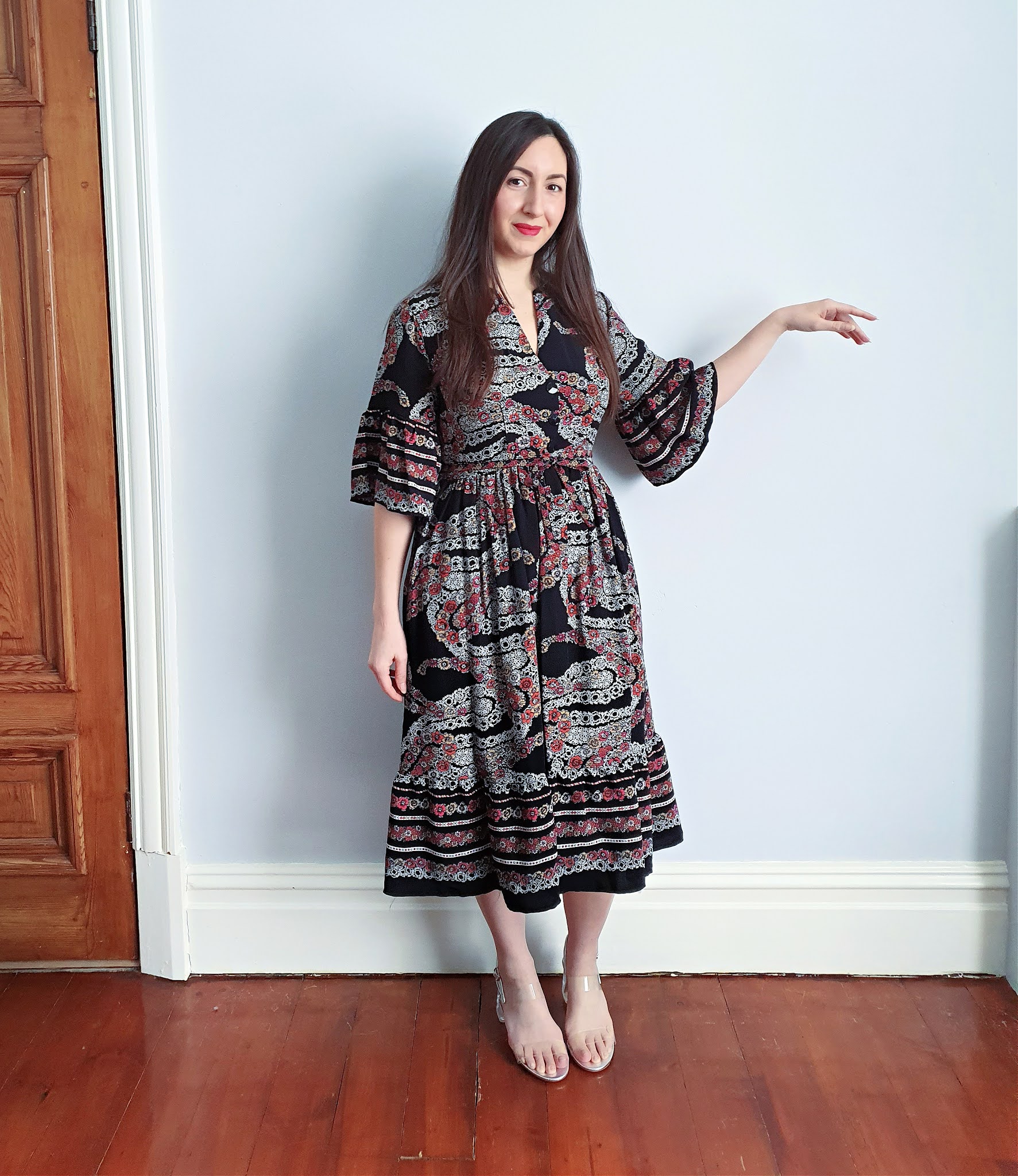 Borderprint Myosotis A Stitching Odyssey