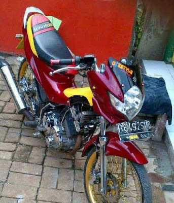 Modifikasi Satria Fu Kelas Anak Sekolah | Oto Trendz