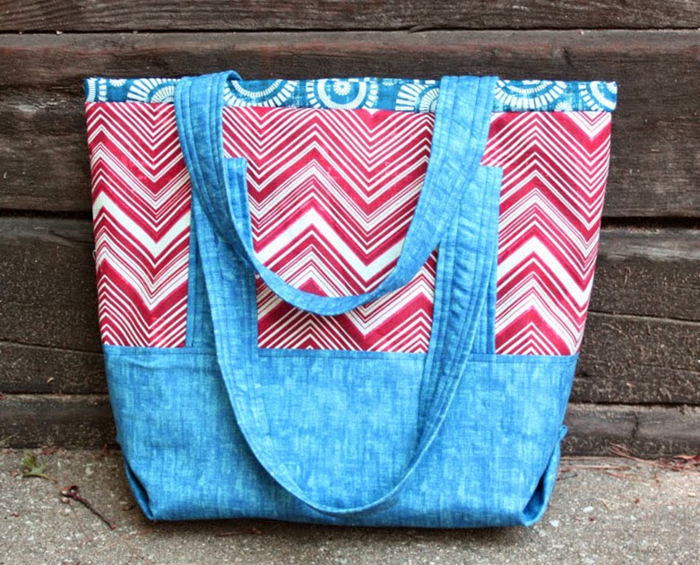 Summer Tote Bag Tutorial - Easy Step to Step DIY!