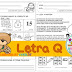 Atividades de alfabetização - letra Q