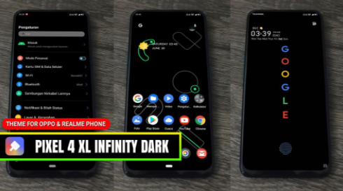 Pixel 4 Tema Oppo ColorOs 7 | Tema Realme UI