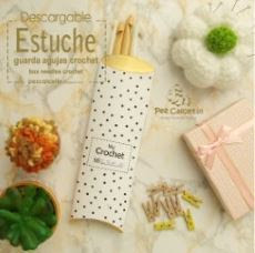 Estuche guarda crochet