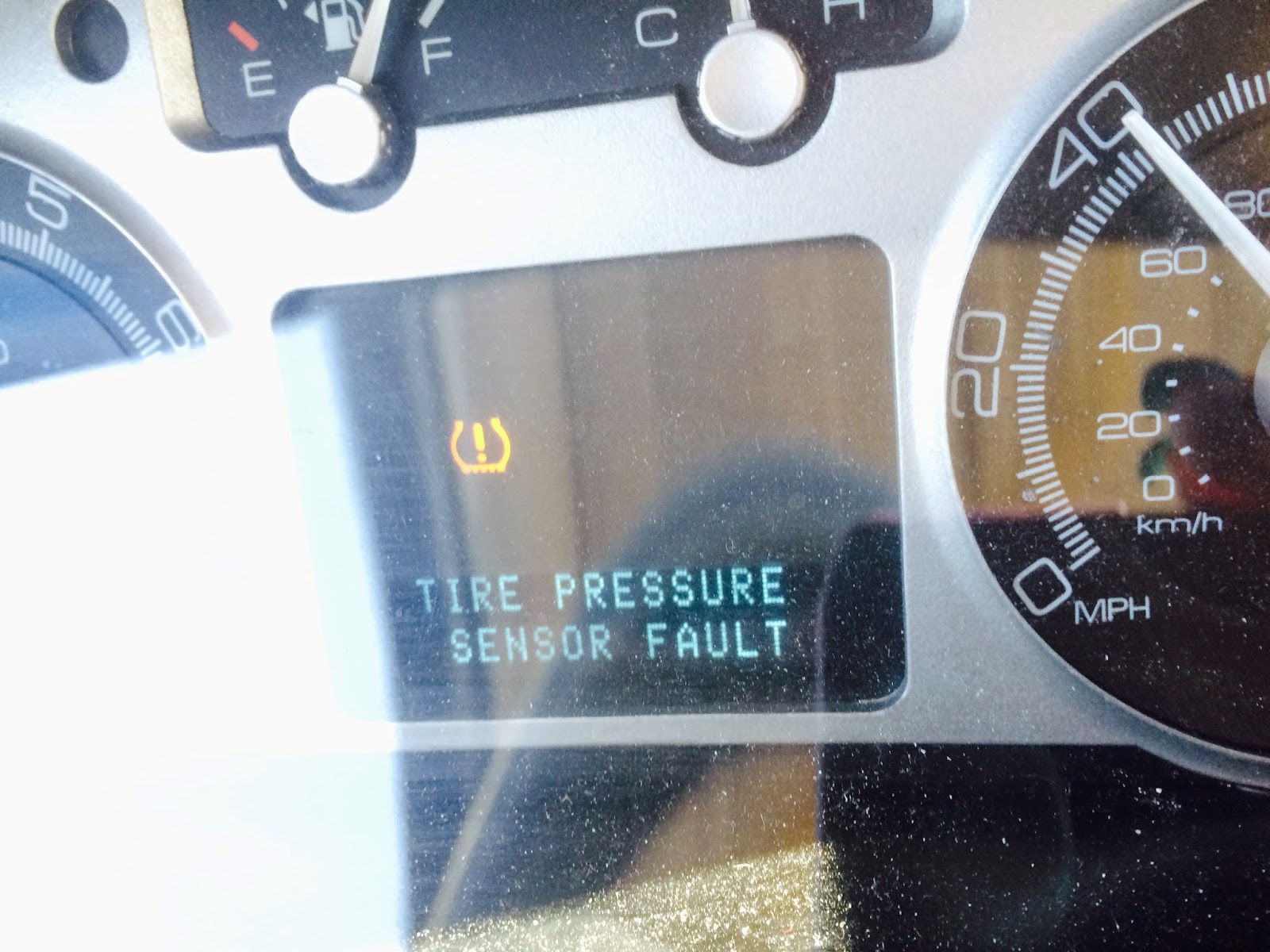 Ford tire pressure sensor fault #9