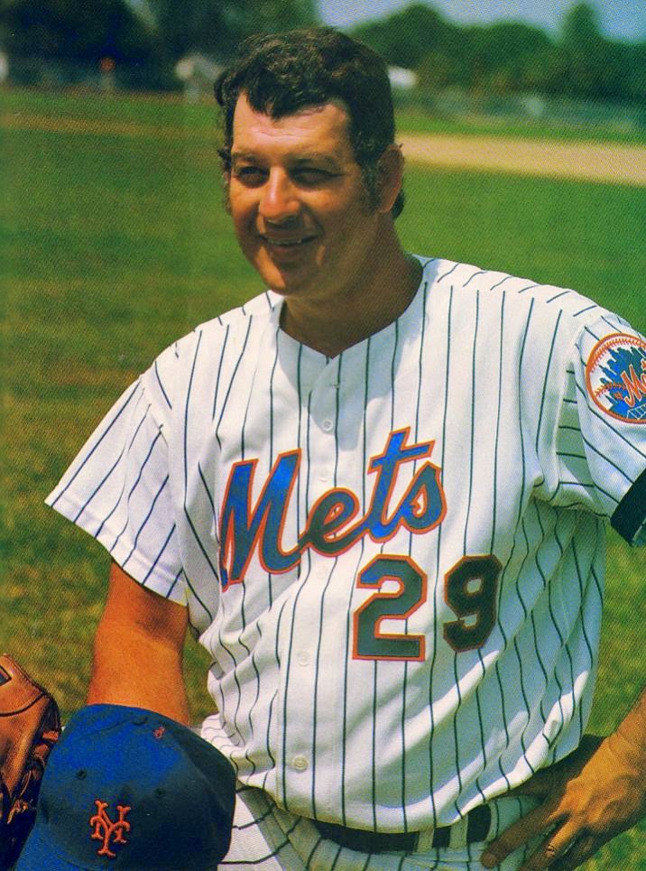 Mickey Lolich : One of the All Time Top Left-Handed Pitchers & Short Time  New York Met (1976)