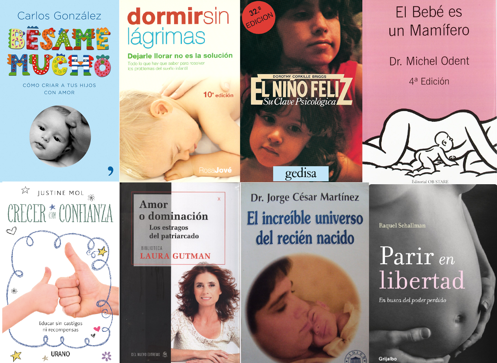 Libros de pediatría Bésame Mucho Carlos González librería online