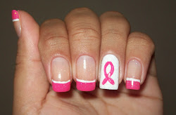 cancer breast nails awareness nail rosa outubro quotes pink october workplace nailart acrylic grape fizz collect later