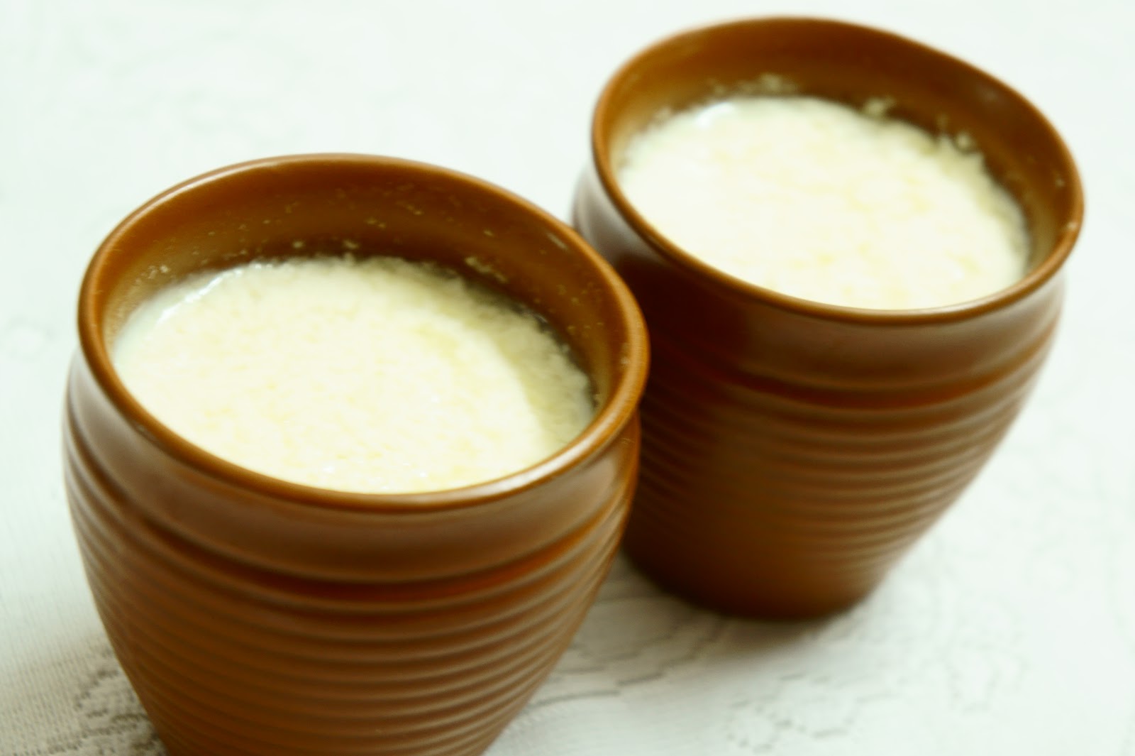 Anisha's Platter Mishti Doi The famous Bengali dessert
