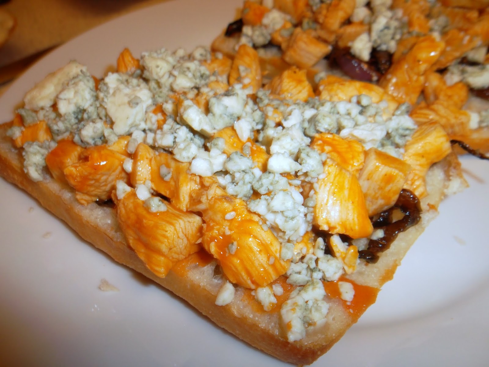 Buffalo chicken panini