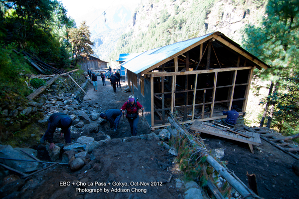 Making house out of rocks