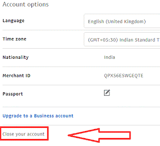 Remove PayPal Account 