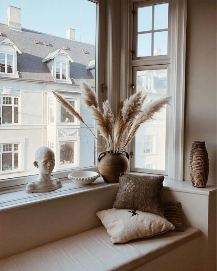 Warm Tones and Texture In An Elegant Copenhagen Apartment