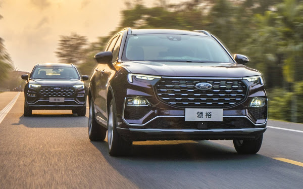 Ford lança o Equator: SUV de 7 lugares para enfrentar o Tiggo 8 - China