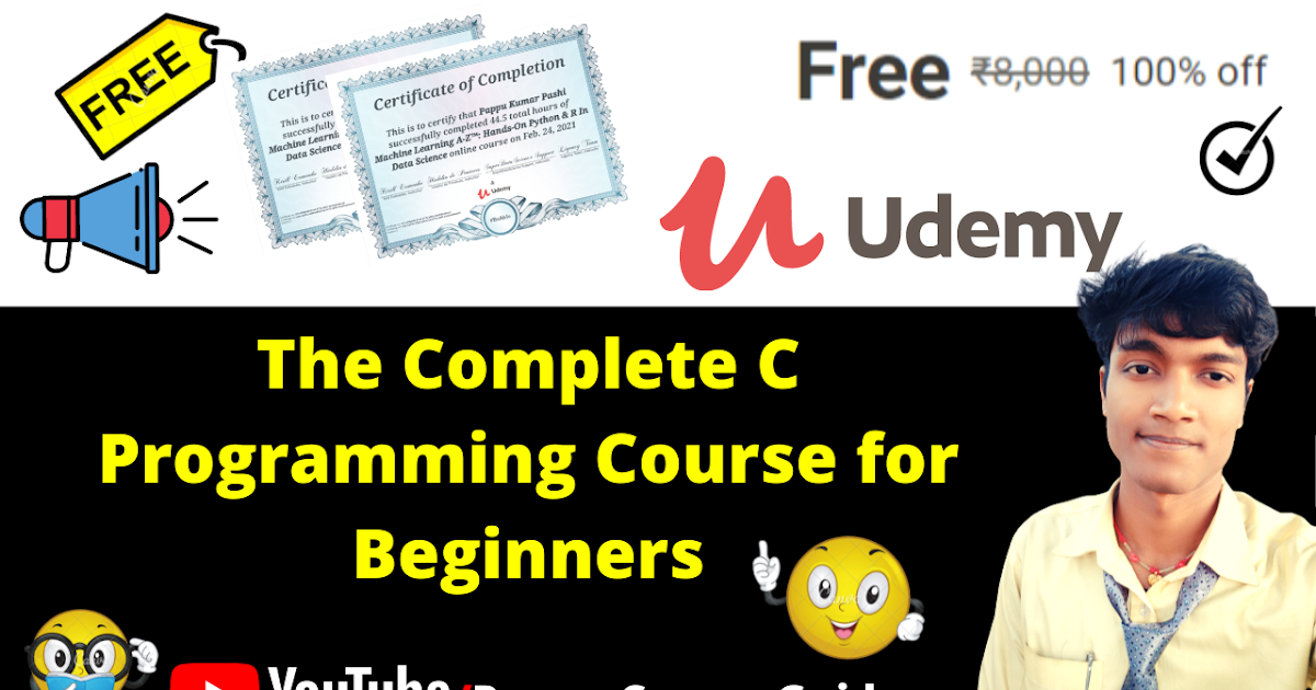 The Complete C Programming Course for Beginners