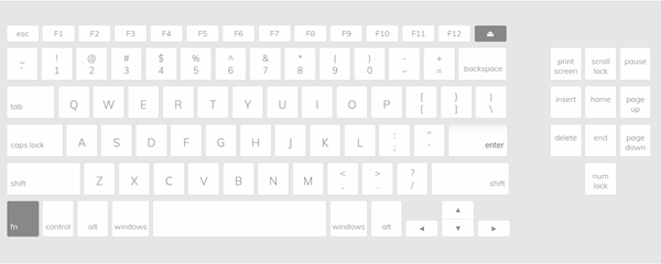 Herramienta en línea Keyboard Checker