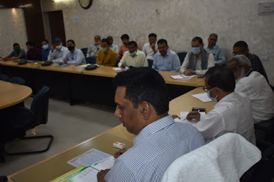 ayukt aur ddc ki baithak, anjewsmedia, online media, gaya prashasanik news, news online, anjmedia