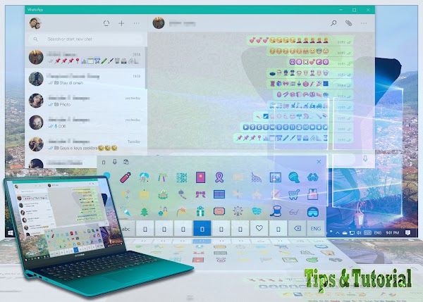 Cara Menggunakan Emoji dan Emoticon di Windows 10 Tips