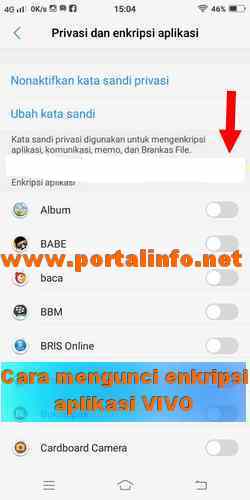 Cara Kunci Enkripsi Aplikasi Vivo Y71 Portal Info