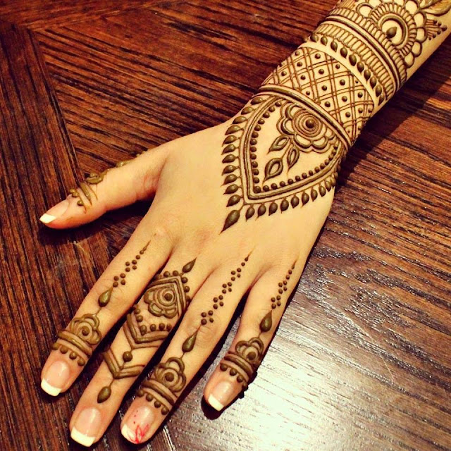Simple Mehndi Designs | One Hand Mehndi Designs | New Henna Designs ...