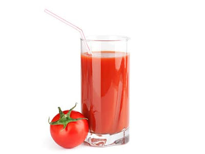 tomato juice for skin