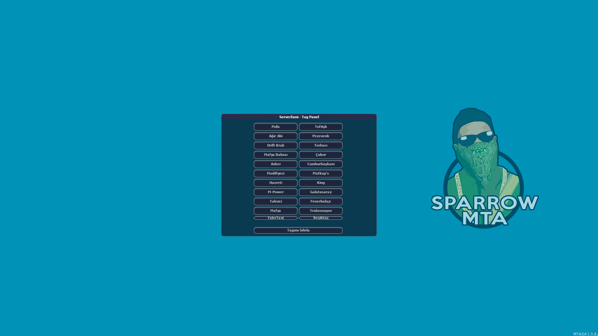 MTA SA Tag Panel Scripti