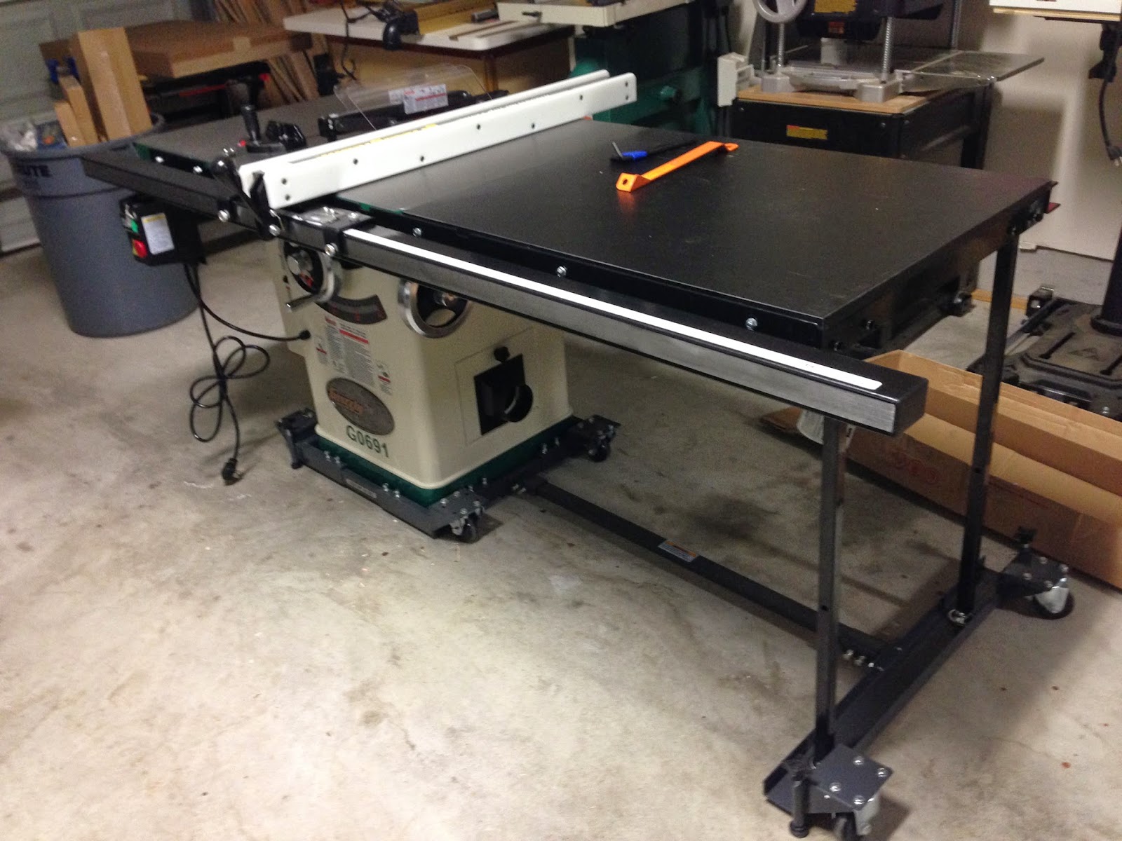 Wood, Tools and Thoughts Setting Up A Grizzly G0691 Table Saw