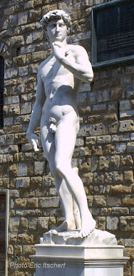 Voyage à Florence, Sculptures, David, Florence, Michel Ange, 