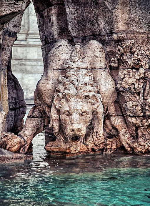 Lionfountainofthefourrivers Italy