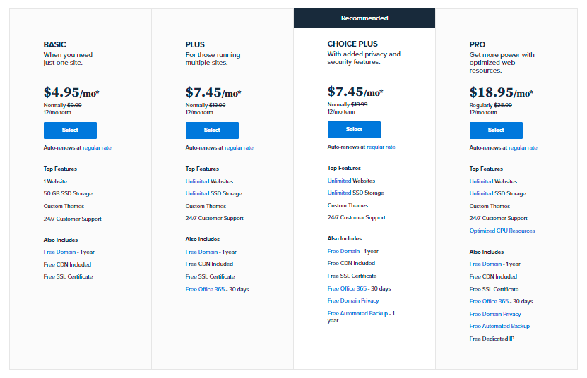 Bluehost Web Hosting