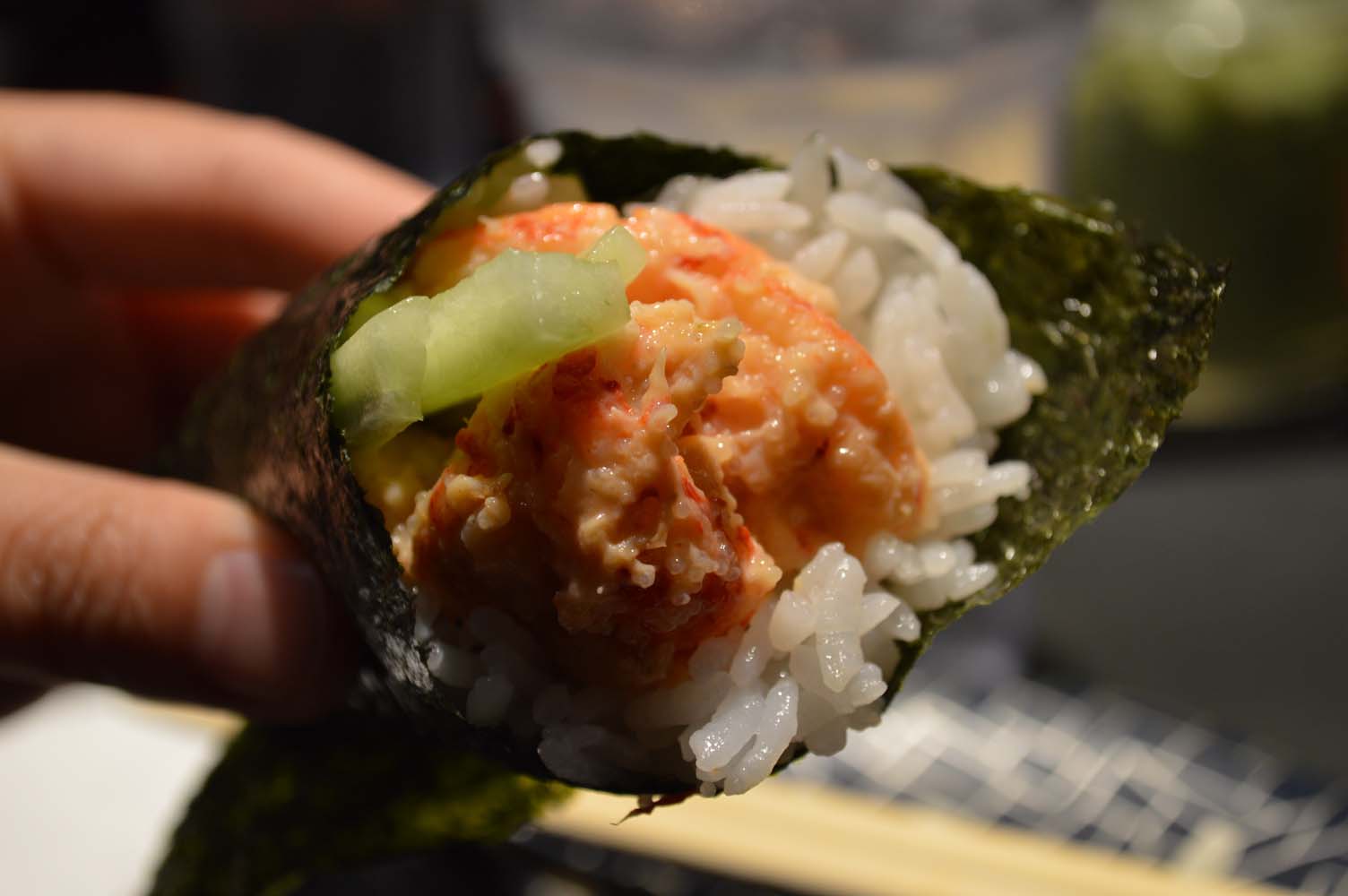 Super Packed Lobster Hand Rolls For Only 1.75 Every Wednesday Kaisen