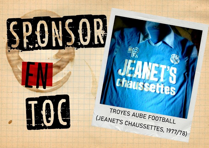 Sponsor en toc. TROYES AUBE FOOTBALL (Jeanet's Chaussettes).