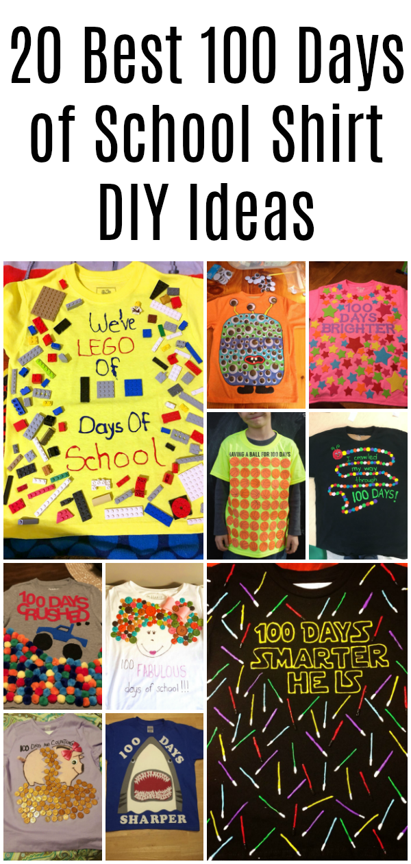 20 Best 100 Days of School Shirt Ideas on Pinterest