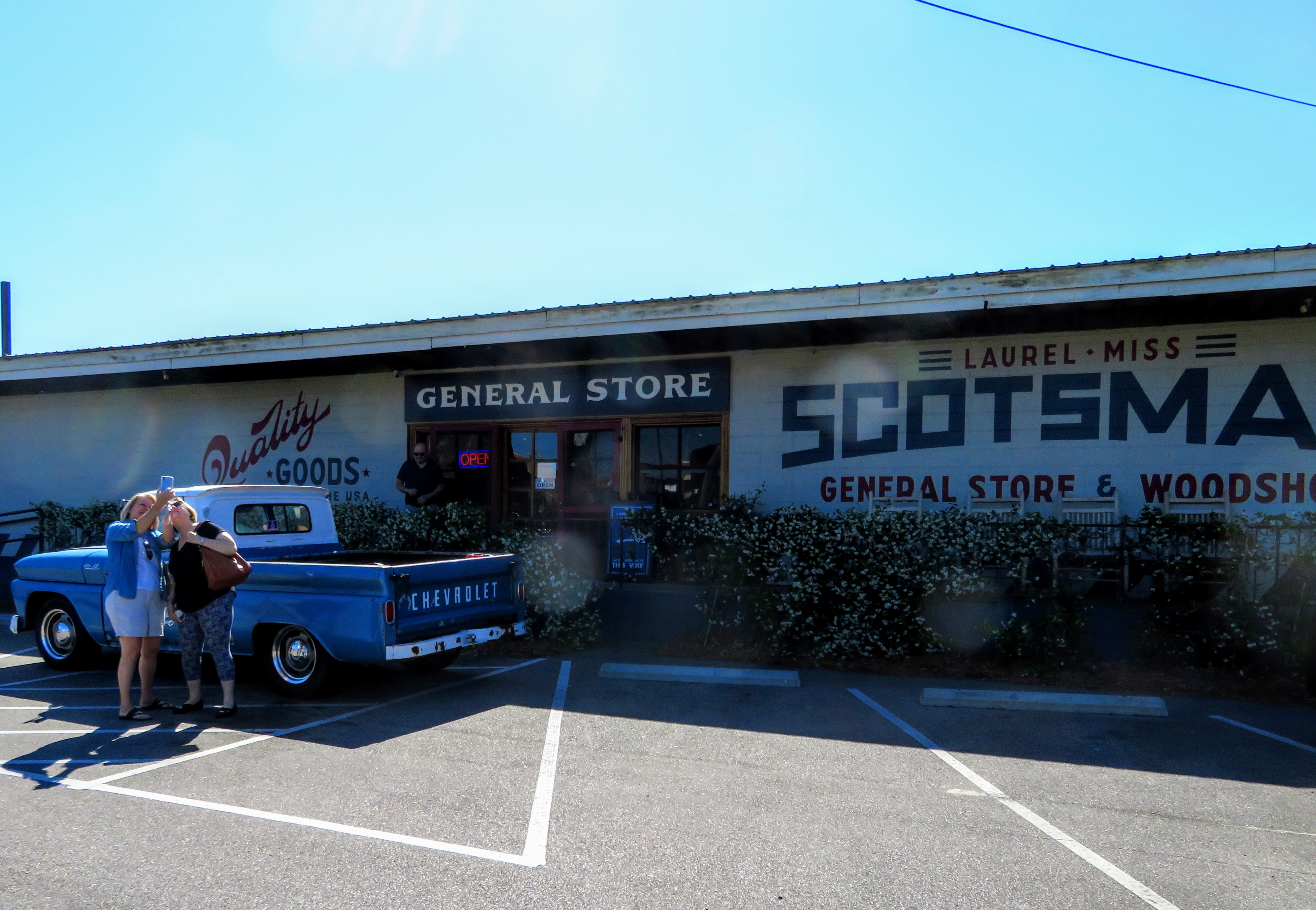 Big Daddy Dave Shopping in Laurel Mississippi