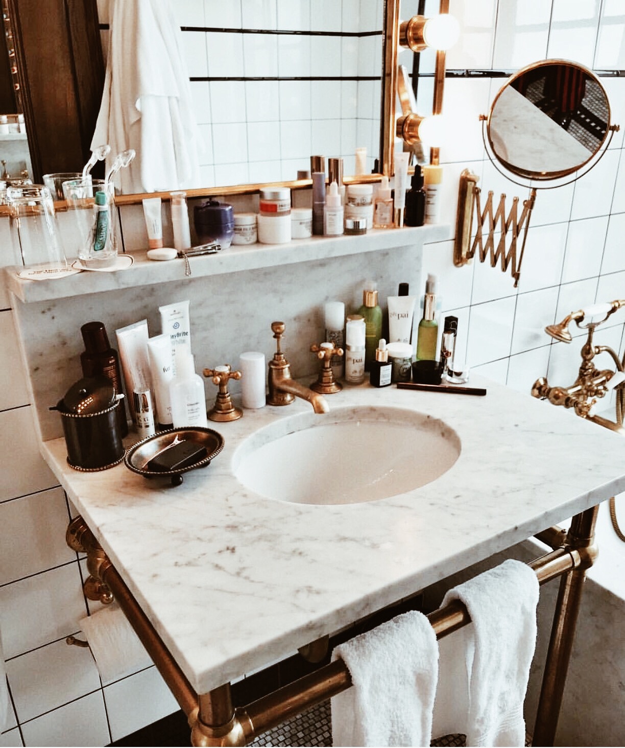 Décor Inspiration: Industrial-Inspired Powder Rooms