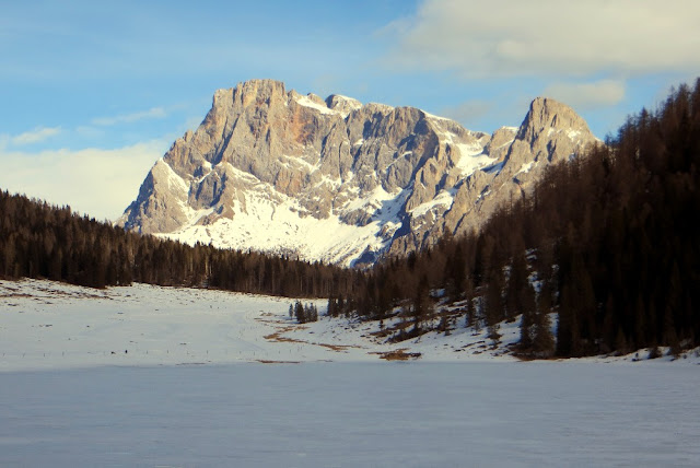 lago calaita inverno ciaspole