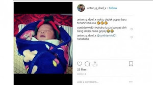 Unik, Bayi ini diberi nama GOPAY.