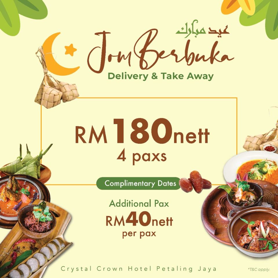 Crystal Crown, Petaling Jaya Iftar Buffet 2021