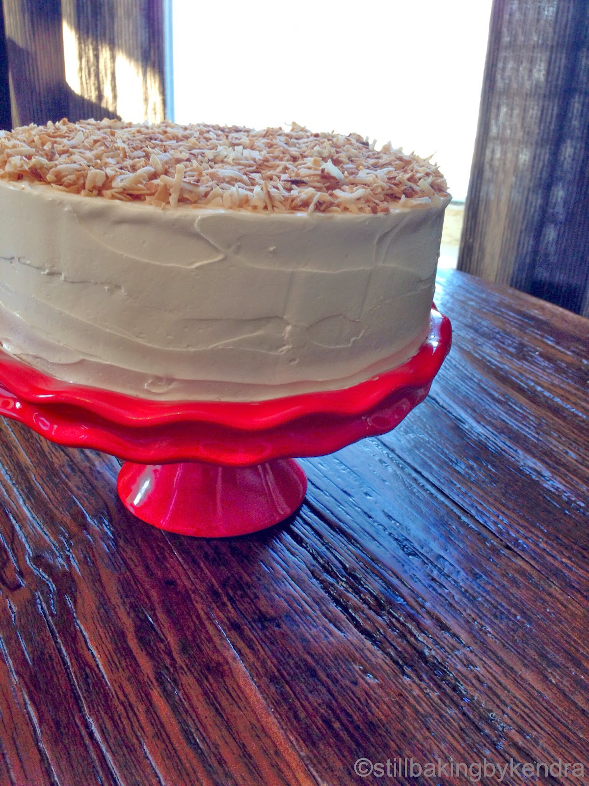 S t i l l . B a k i n g Coconut Cake with Swiss Meringue Buttercream