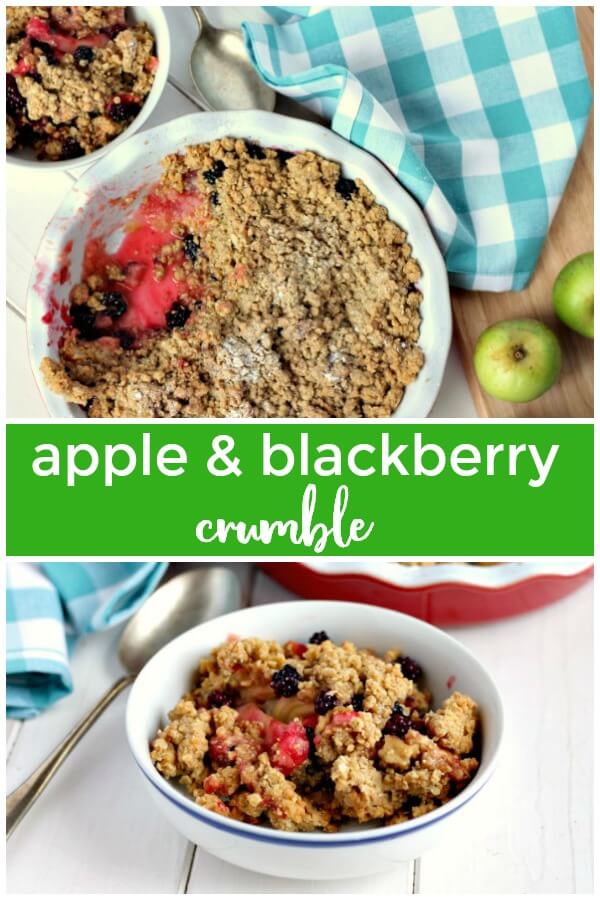 Easy Apple &amp; Blackberry Crumble A Cornish Food Blog