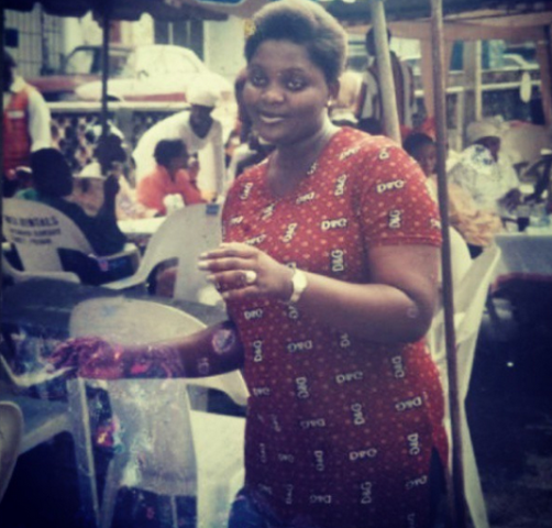 2 Check out this throwback pic of actress Eniola Badmus