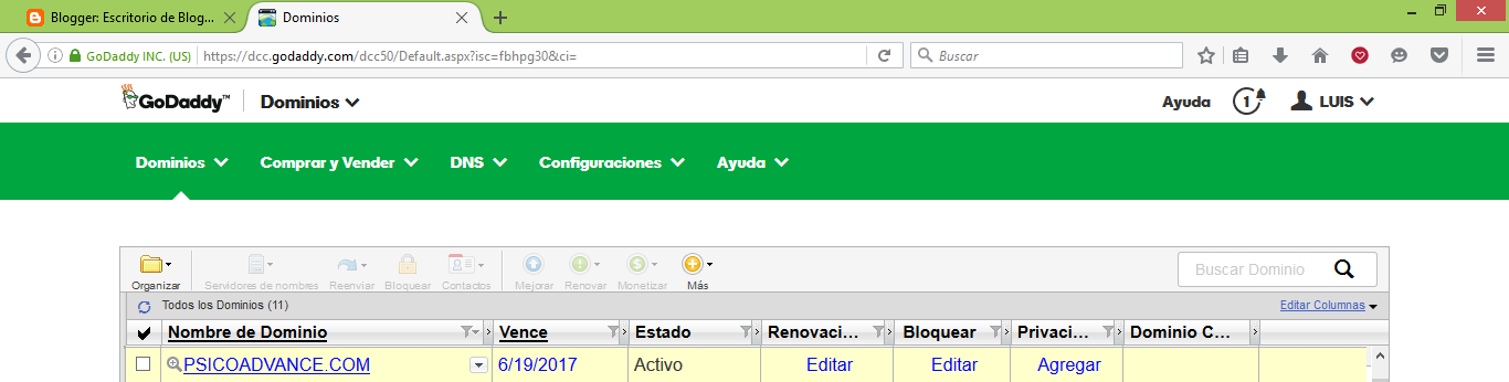 ¿Cómo configurar un dominio comprado en Godaddy en tu blog de Blogger? Video Tutorial