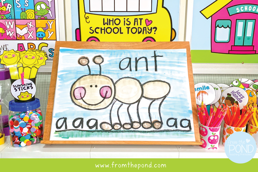 From the Pond Directed Drawing