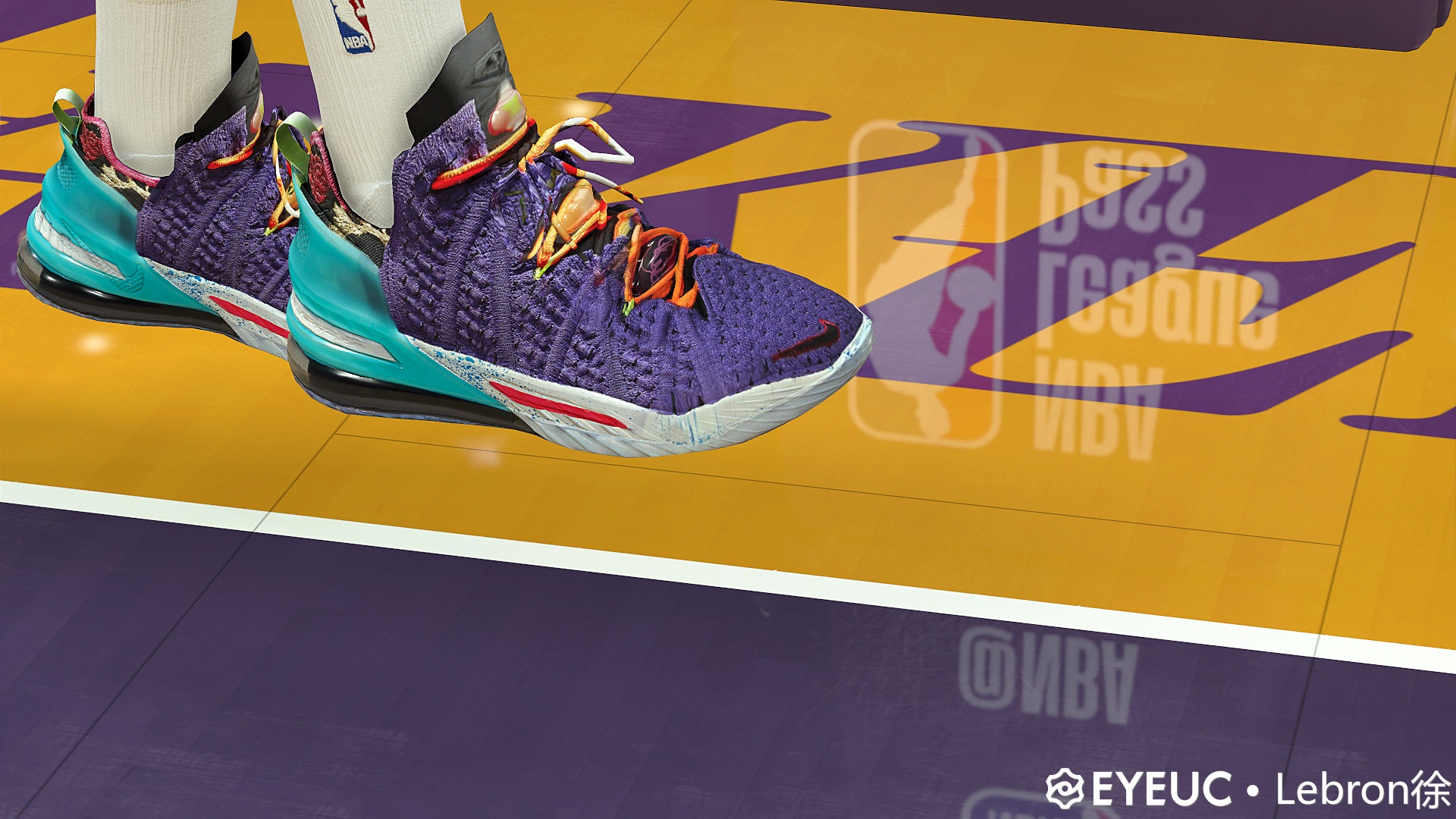 NBA 2K22 LBJ 18 best 1018 Shoes by Lebron Xu