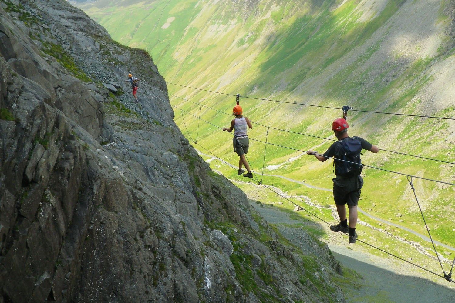 Honister via ferrata - Lake district - best Outdoor Activity Insurance Public Liability