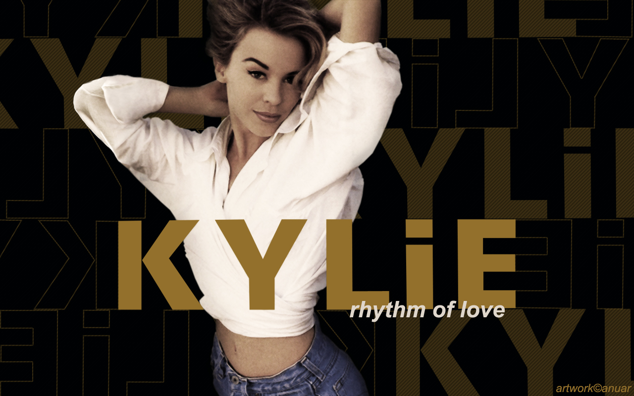 Kylie Fanmade Art Rhythm of Love Wallpaper