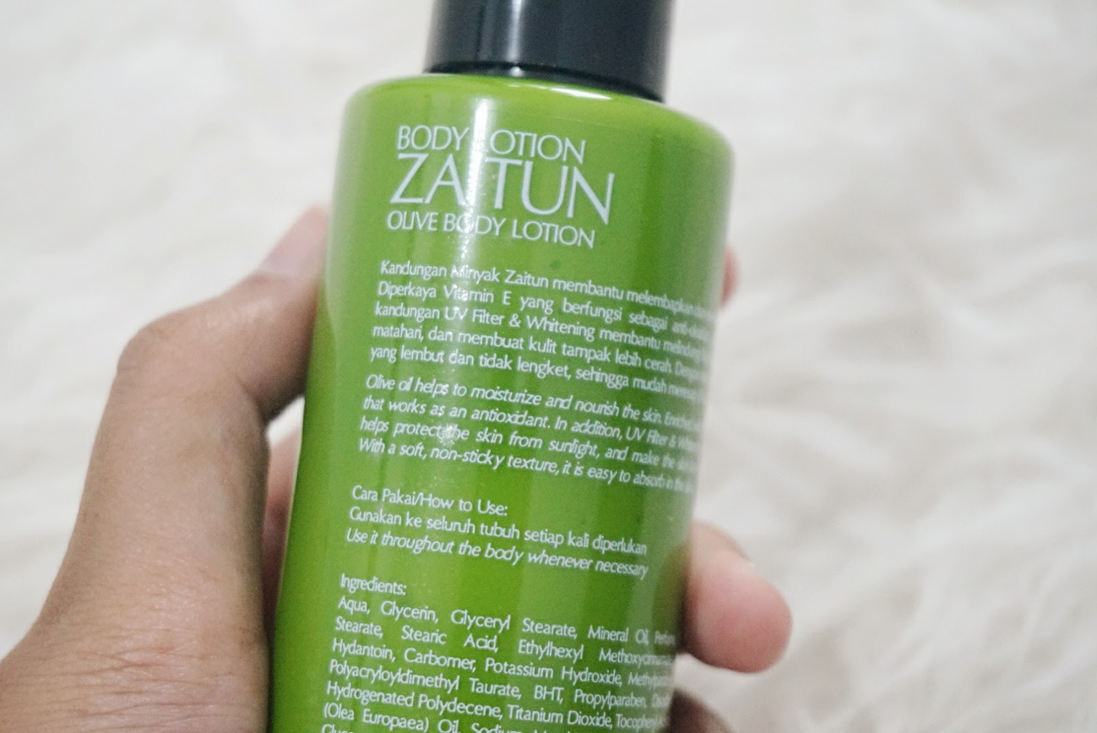 Review Herborist Body Lotion Zaitun Dessy DYL