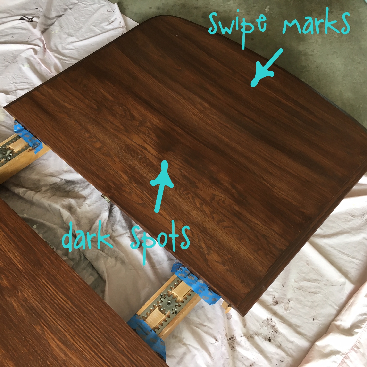 Just Another Hang Up: Furniture Refinishing -- Oak Kitchen Table